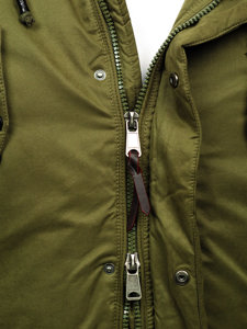 Blouson d'hiver pour homme parka vert Bolf 1794