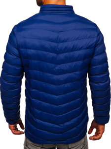 Blouson pour homme de transition sportif bleu foncé Bolf SM70