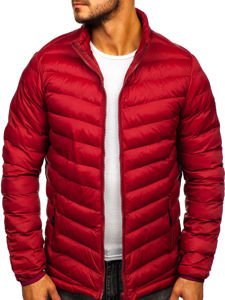 Blouson pour homme de transition sportif bordeaux Bolf SM70