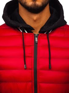 Blouson pour homme d'hiver rouge Bolf 5331  