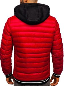 Blouson pour homme d'hiver rouge Bolf 5331  