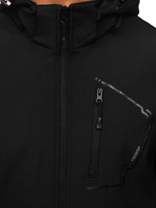 Blouson softshell pour homme noir Bolf BK124 