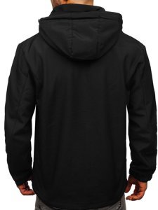 Blouson softshell pour homme noir Bolf BK124 