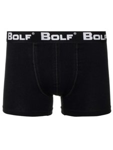 Boxer pour homme gris-noir Bolf 0953-2P 2 PACK