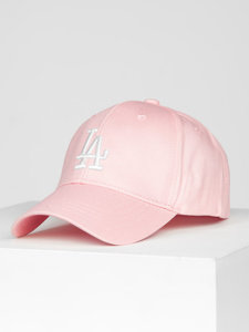 Casquette à visière rose Bolf CZ08