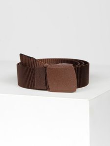 Ceinture en sangle pour homme marron Bolf 979