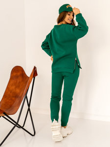 Ensemble de survêtement deux pièces pour femme vert Bolf T2247A