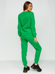 Ensemble de survêtement deux pièces pour femme vert Bolf VE22