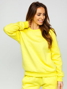 Ensemble de survêtement pour femme jaune Bolf 0001   