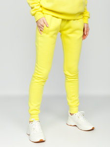 Ensemble de survêtement pour femme jaune Bolf 0001   