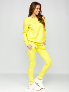 Ensemble de survêtement pour femme jaune Bolf 0001   