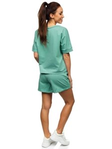 Ensemble de survêtement pour femme menthe Bolf 7505