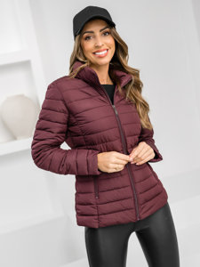 Femme Blouson de transition Bordeaux Bolf 16M9109