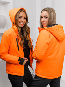 Femme Blouson d'hiver Orange Bolf HH012B