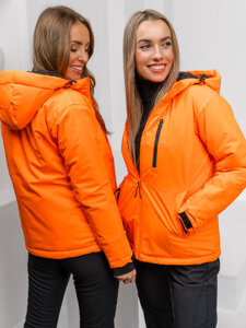 Femme Blouson d'hiver Orange Bolf HH012B