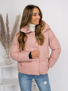 Femme Blouson d'hiver matelassé Rose Bolf 23062