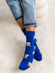 Femme Chaussettes Bleu foncé Bolf WQ7625-2