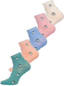 Femme Chaussettes Multicolore Bolf DM66036-5P 5 PACK