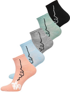 Femme Chaussettes Multicolore Bolf NY0028-5P 5 PACK