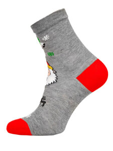 Femme Chaussettes de Noël Multicolore Bolf M7-4P 4 PACK