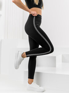 Femme Legging Noir Bolf W6993A1