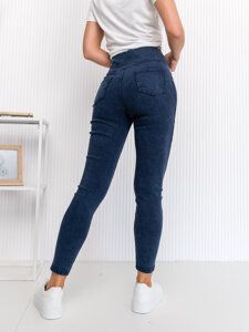 Femme Legging en jean Bleu foncé Bolf S110