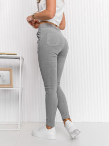 Femme Legging en jean Gris Bolf S108