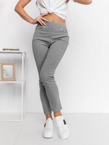 Femme Legging en jean Gris Bolf S113