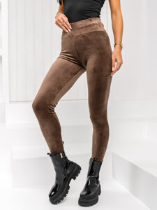 Femme Legging en velours Chocolat Bolf W5231