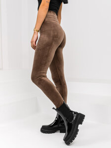 Femme Legging en velours Chocolat Bolf W5232