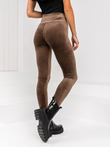 Femme Legging en velours Chocolat Bolf W5232