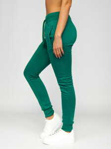 Femme Pantalon de sport Vert Bolf CK-01