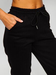 Femme Pantalon de survêtement Noir Bolf BL32