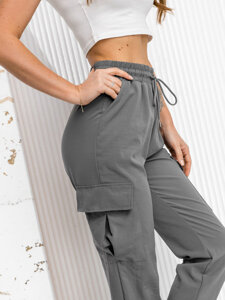 Femme Pantalon jogger Graphite Bolf W7866