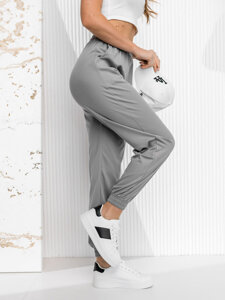 Femme Pantalon jogger Gris Bolf W7822