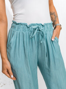 Femme Pantalon wide leg Mint Bolf W7970