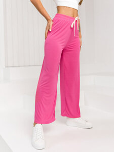 Femme Pantalon wide leg Rose Bolf W7956