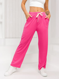 Femme Pantalon wide leg Rose Bolf W7958