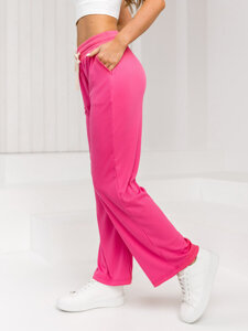 Femme Pantalon wide leg Rose Bolf W7958