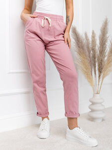 Femme Pantalons textiles Rose Bolf W7831