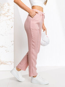 Femme Pantalons textiles Rose Bolf W7965