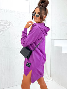 Femme Robe à capuche Blake Violet Bolf VE66