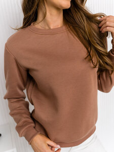 Femme Sweat-shirt Beige Bolf W01