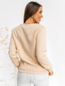 Femme Sweat-shirt Beige clair Bolf W01A