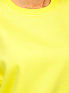 Femme Sweat-shirt Jaune Bolf W01A