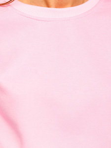 Femme Sweat-shirt Rose Bolf W01A