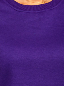 Femme Sweat-shirt Violet Bolf W01A