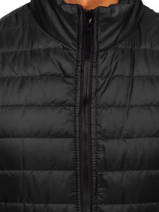 Gilet matelassé noir pour homme Bolf MY77 