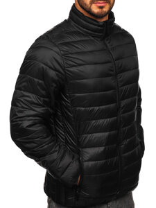 Homme Blouson à mi-saison matelassé Noir Bolf 5M703