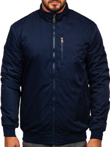 Homme Blouson de transition Bleu foncé Bolf 1907